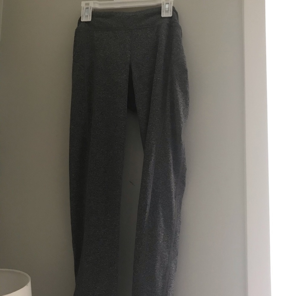 Gray leggings